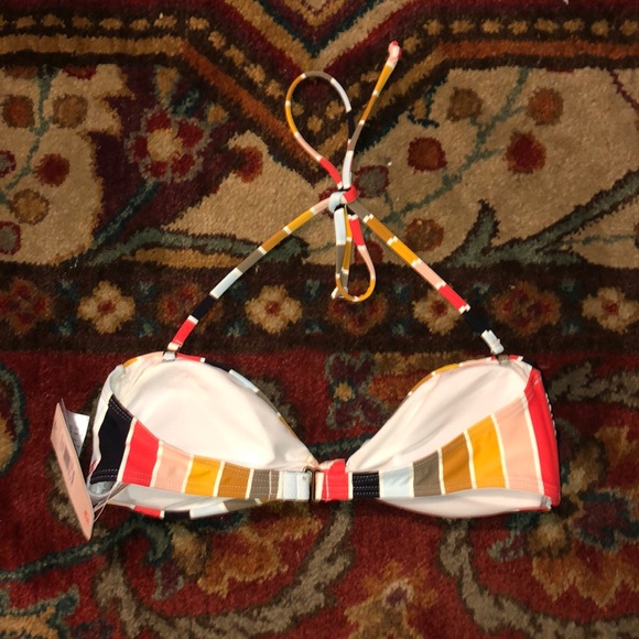 Billabong High On Sun Bandeau Bikini Top L NWT - Picture 6 of 6